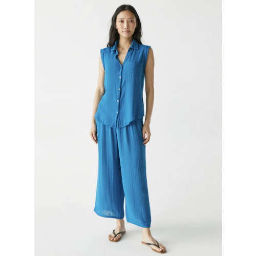MICHAEL STARS MICHAEL STARS MEDINA SMOCKED WAIST CROPPED PANT MICHAEL STARS MICHAEL STARS MEDINA SMOCKED WAIST CROPPED PANT