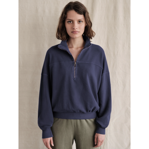 SUNDRY SUNDRY 1/2 ZIP SWEATSHIRT 