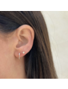 EF COLLECTION BABY DIAMOND STAR STUD EARRING