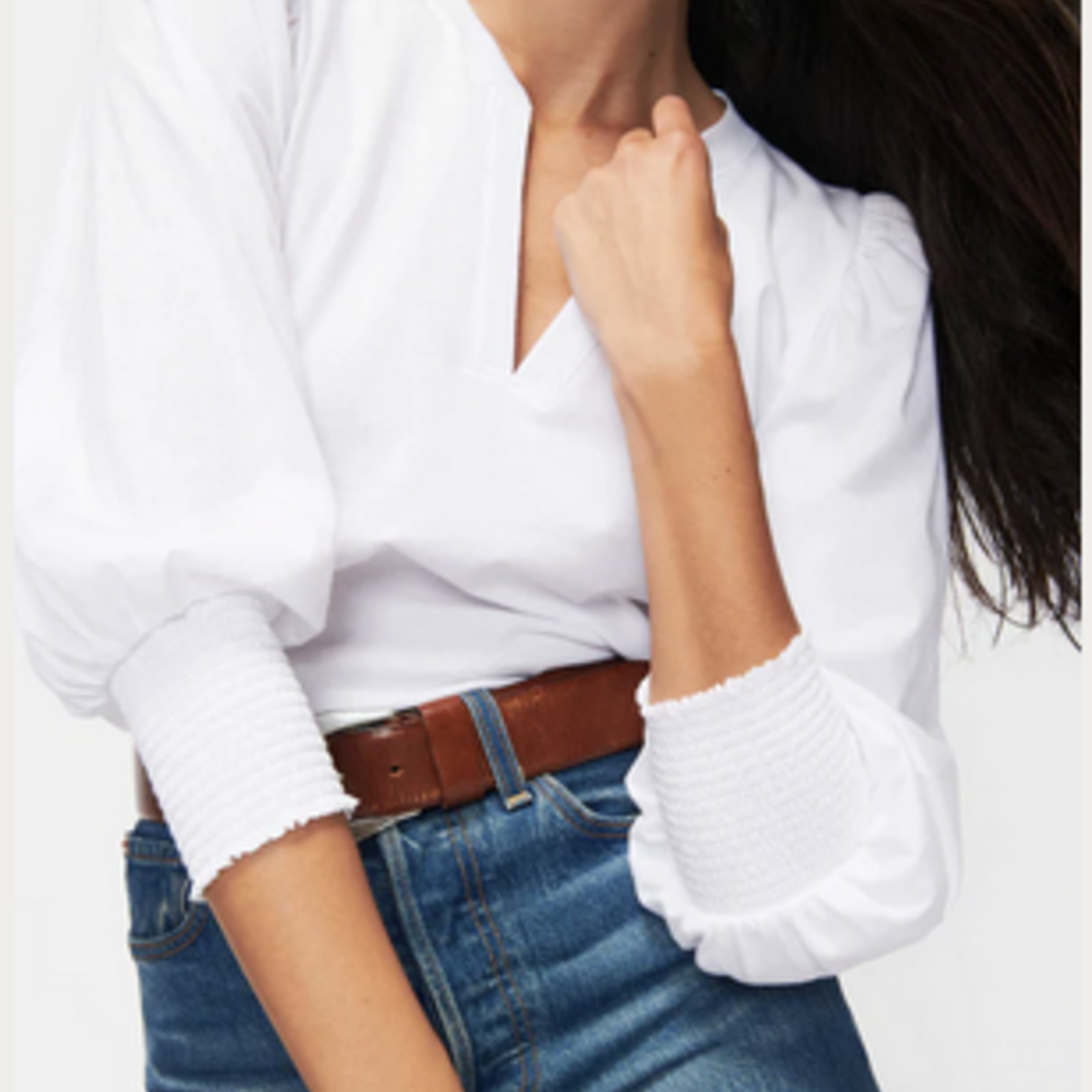 NATION LTD NATION LTD FLORA PEASANT TEE