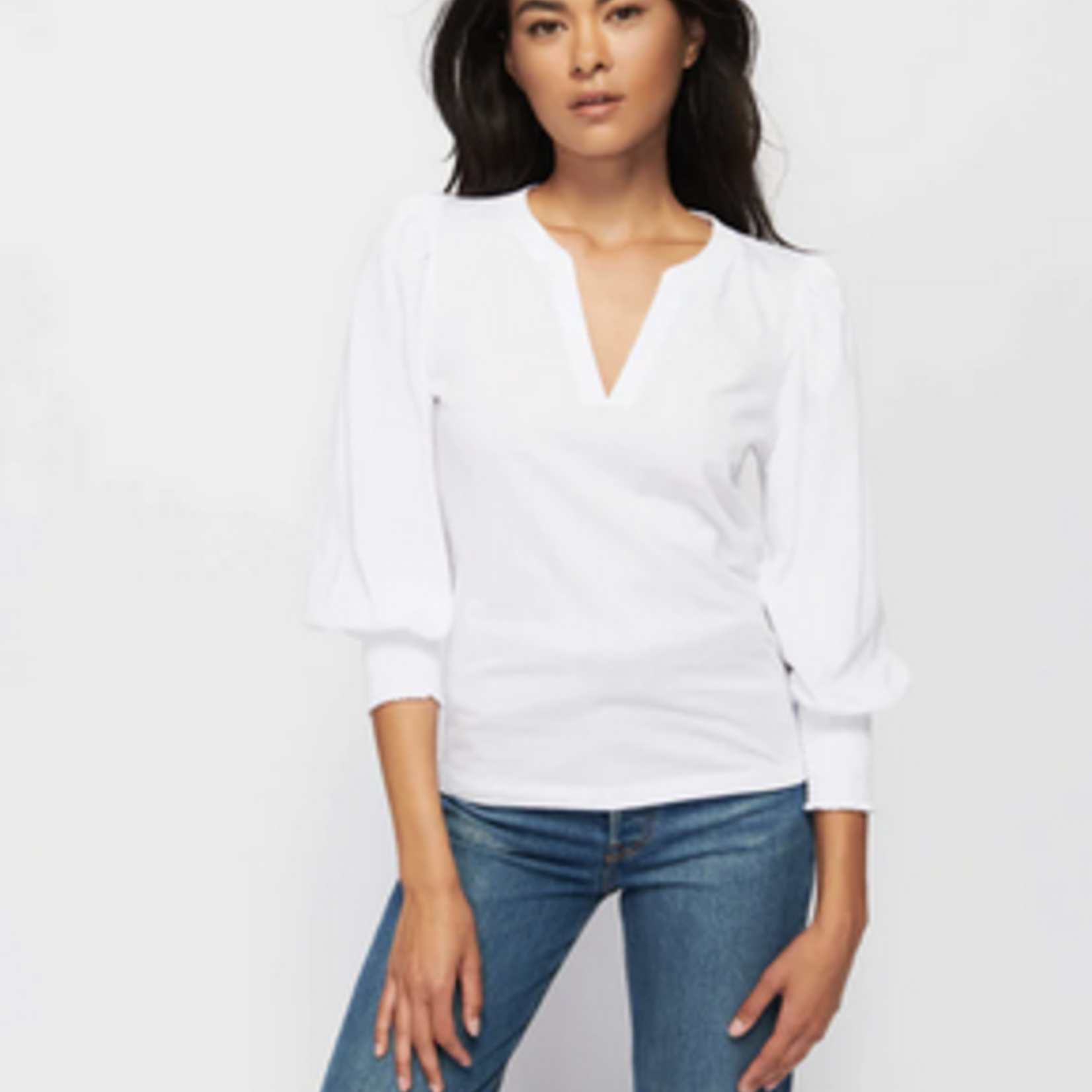 NATION LTD NATION LTD FLORA PEASANT TEE