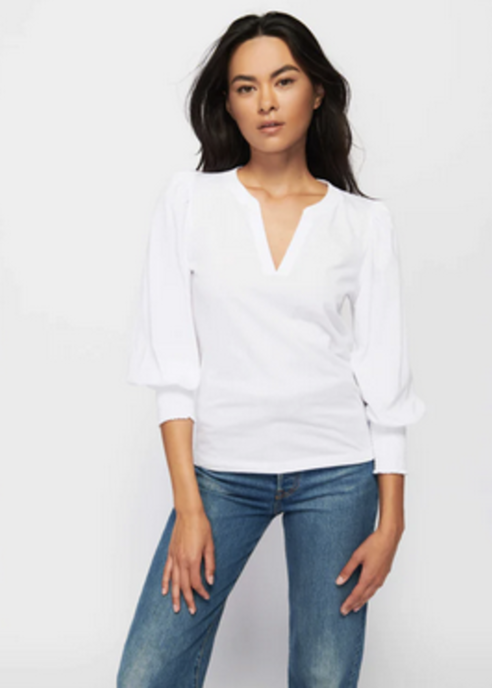NATION LTD NATION LTD FLORA PEASANT TEE
