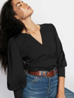 NATION LTD NATION LTD FLORA PEASANT TEE