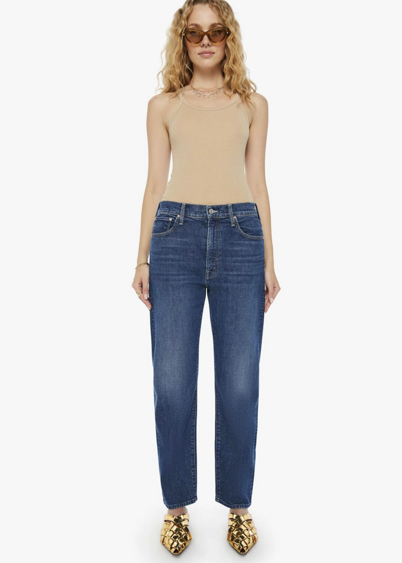 MOTHER THE DITCHER ZIP HOVER マザーデニム