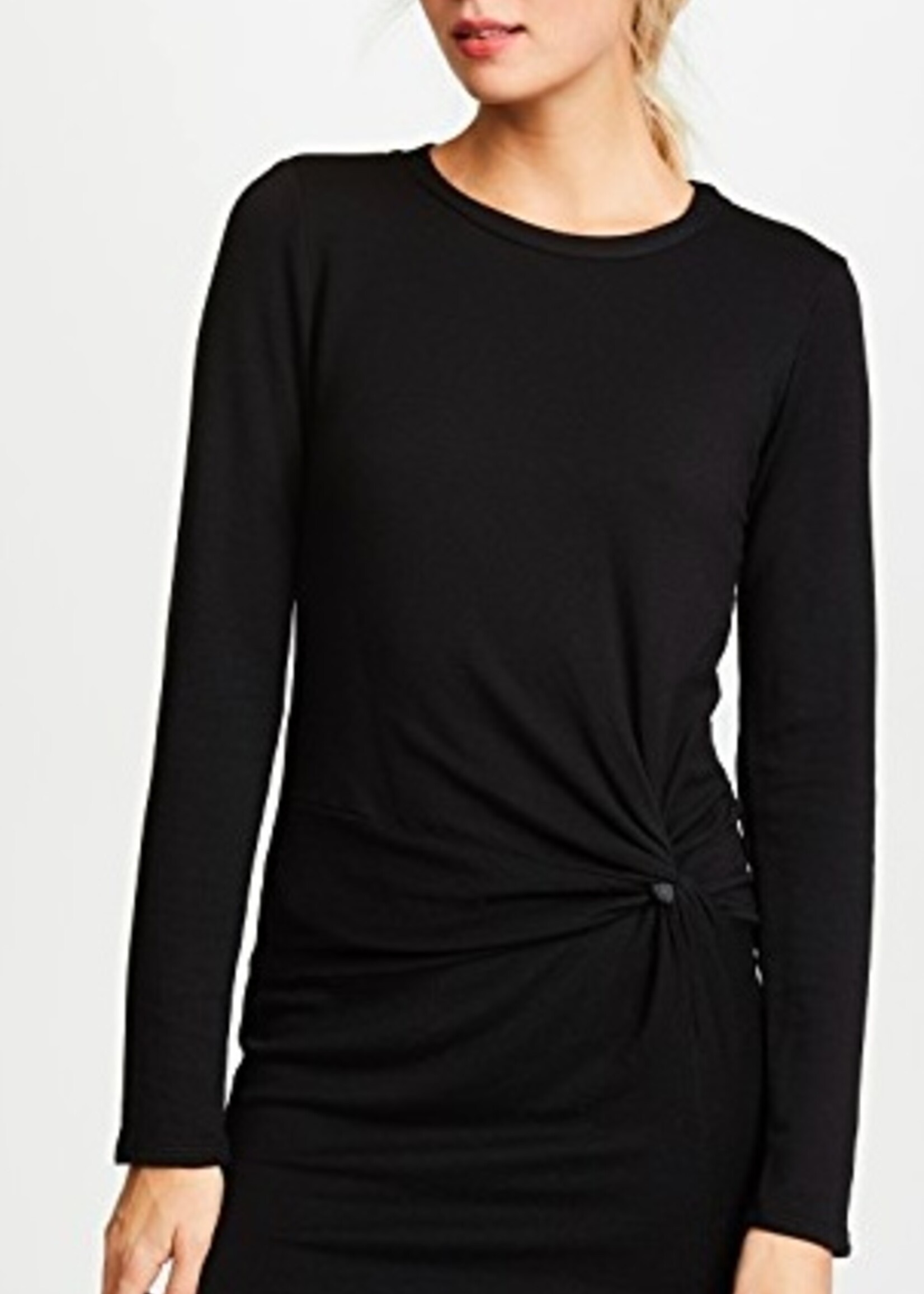 STATESIDE STATESIDE LONG SLEEVE TSHIRT DRESS