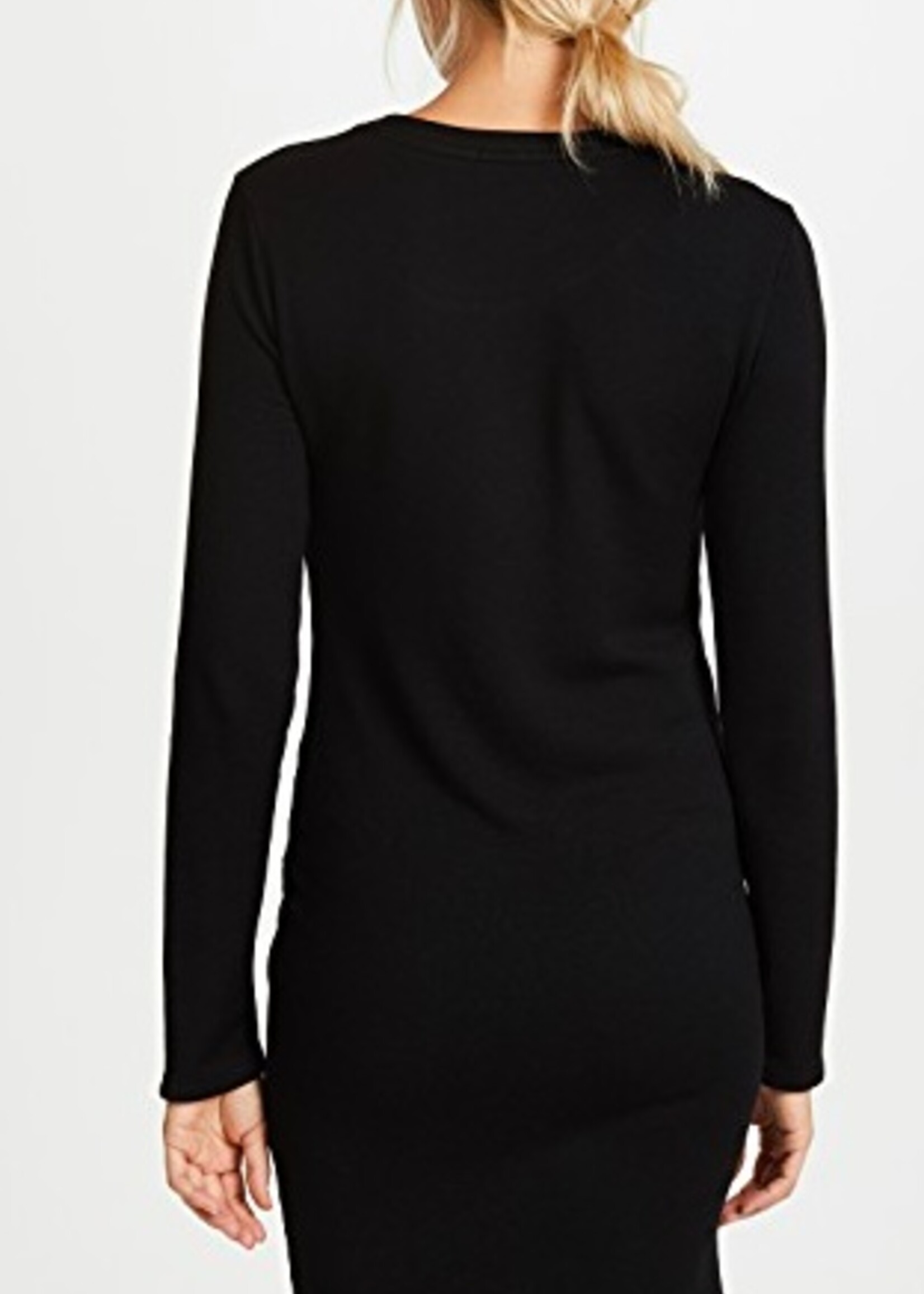 STATESIDE STATESIDE LONG SLEEVE TSHIRT DRESS
