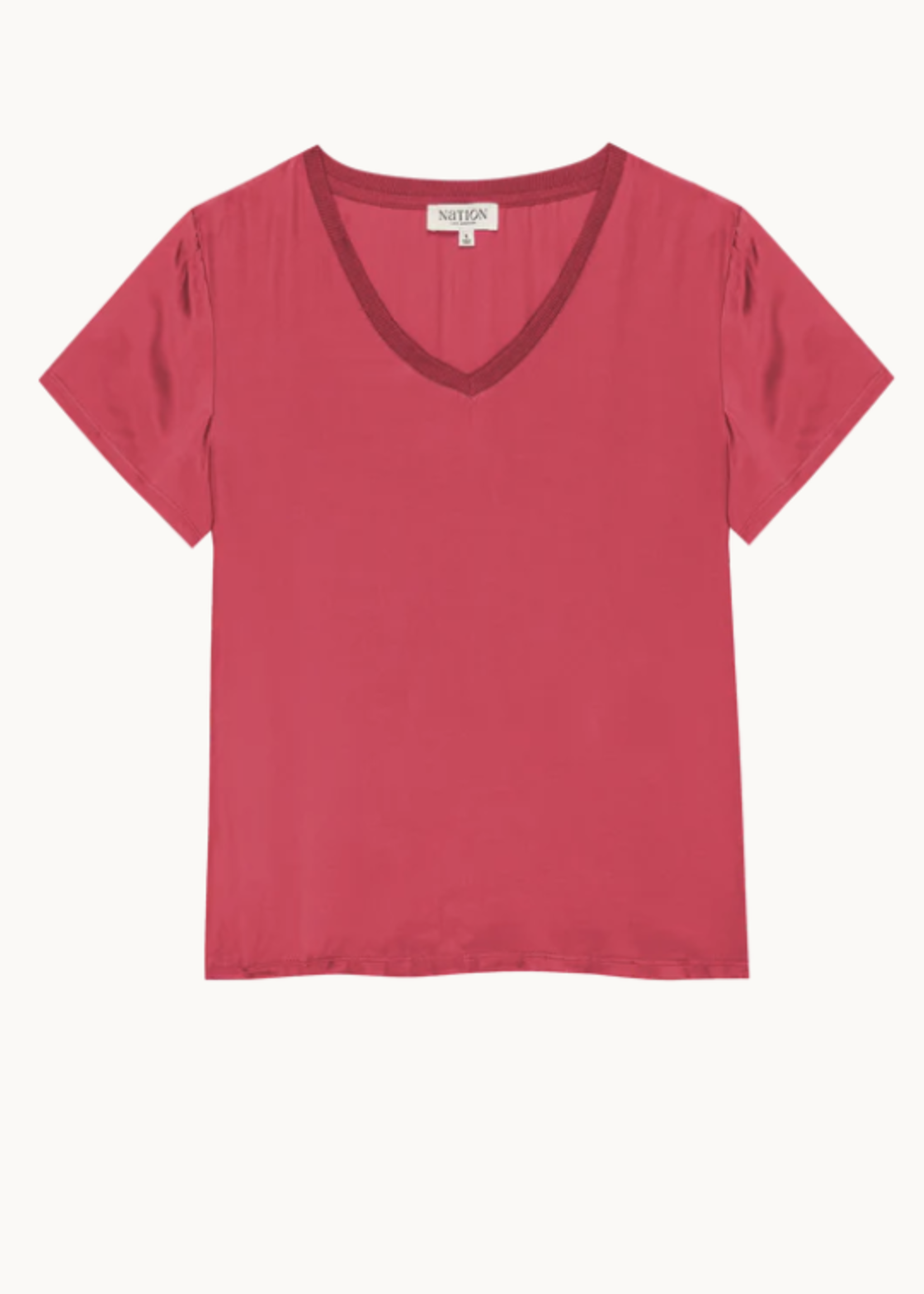 NATION LTD NATION LTD JUNE V NECK TEE