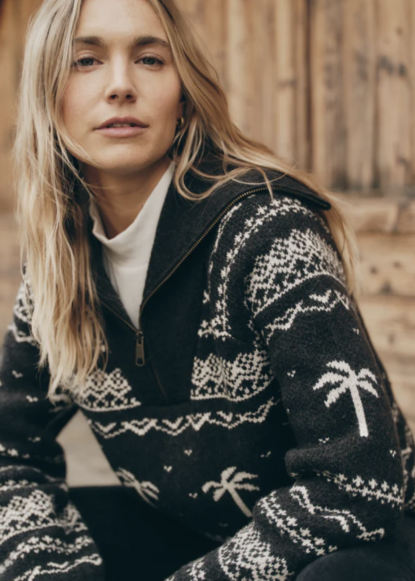 MARINE LAYER MARINE LAYER ARCHIVE WHITNEY QUARTER ZIP