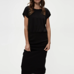 MICHAEL STARS MICHAEL STARS PIPPA GATHERED EMPIRE MIDI DRESS