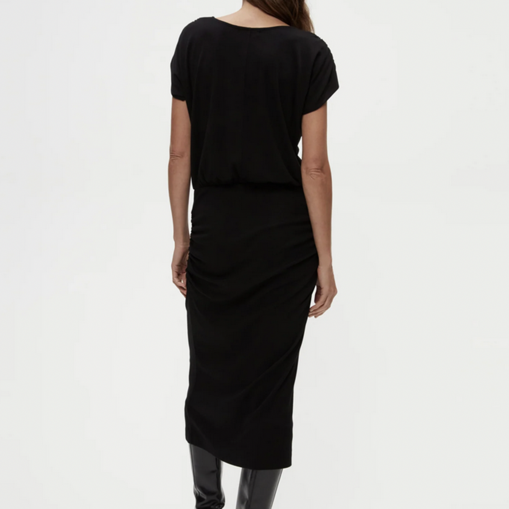 MICHAEL STARS MICHAEL STARS PIPPA GATHERED EMPIRE MIDI DRESS
