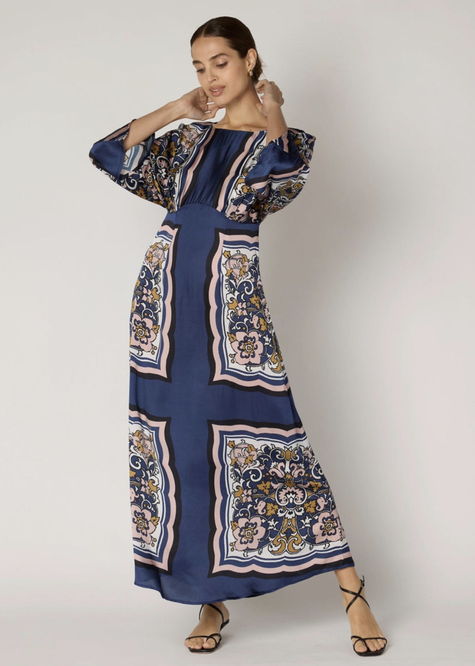 CLEOBELLA CLEOBELLA FAWN ANKLE DRESS