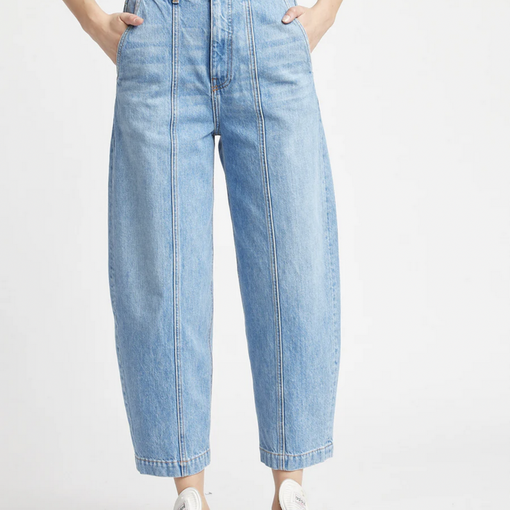 SELF CONTRAST SELF CONTRAST SOL BARREL JEANS
