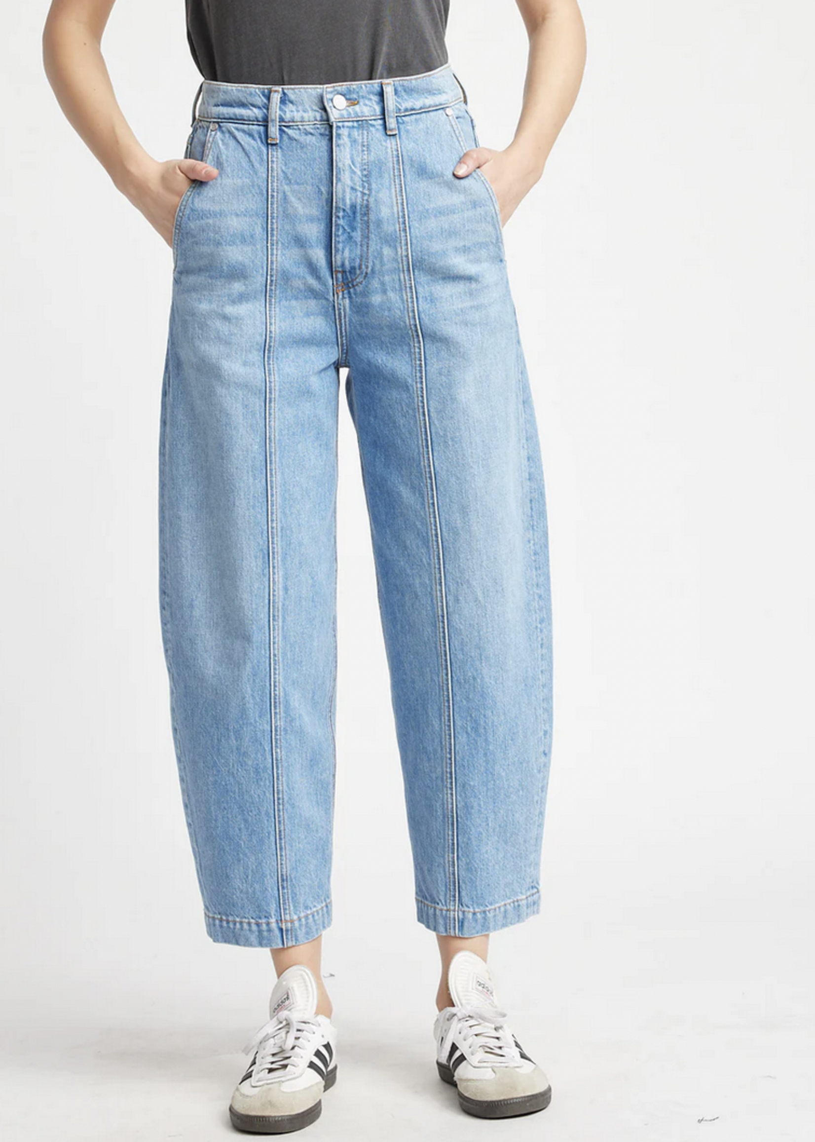 SELF CONTRAST SELF CONTRAST SOL BARREL JEANS