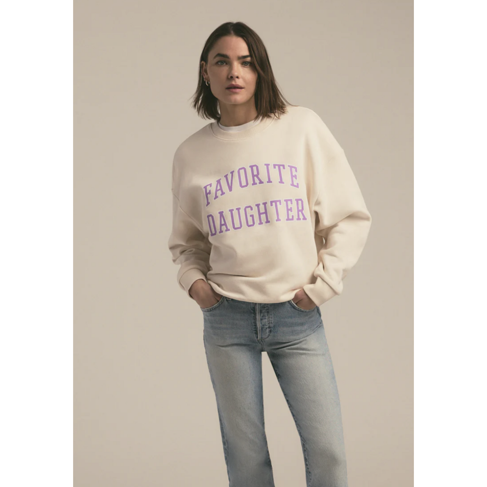 FAVORITE DAUGHTER FAVORITE DAUGHTER COLLEGIATE SWEATSHIRT