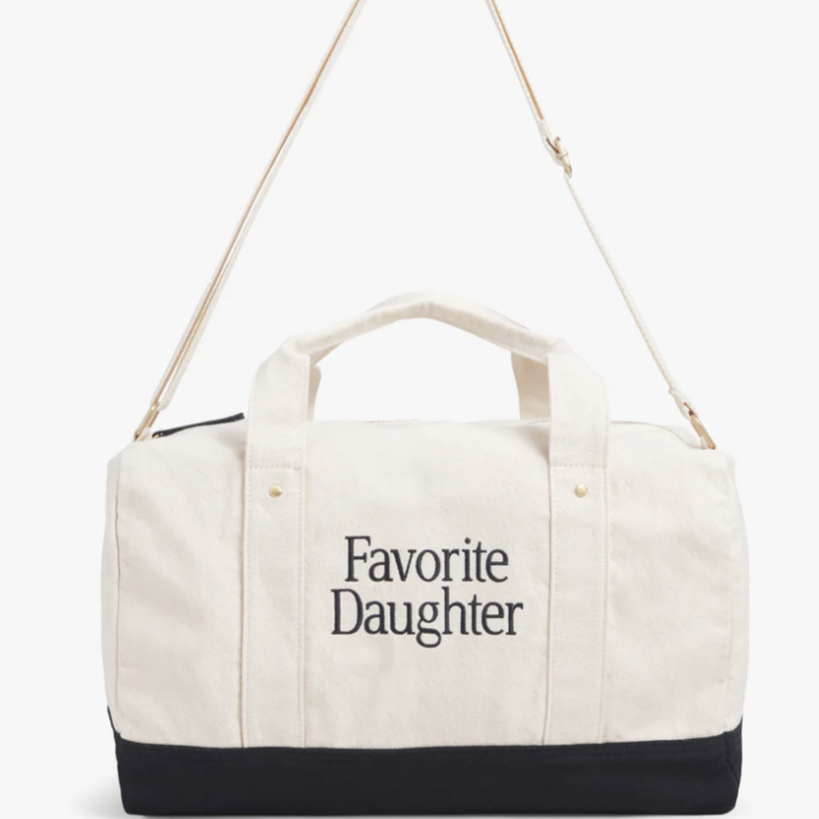 FAVORITE DAUGHTER FAVORITE DAUGHTER CANVAS DUFFLE BAG