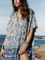 SPELL SPELL MARMONT FLUTTER TUNIC DRESS