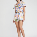 SELF CONTRAST SELF CONTRAST OTTILIE CROP SHIRT