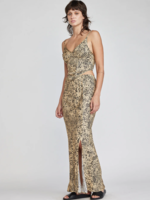SELF CONTRAST LUNA MAXI SKIRT