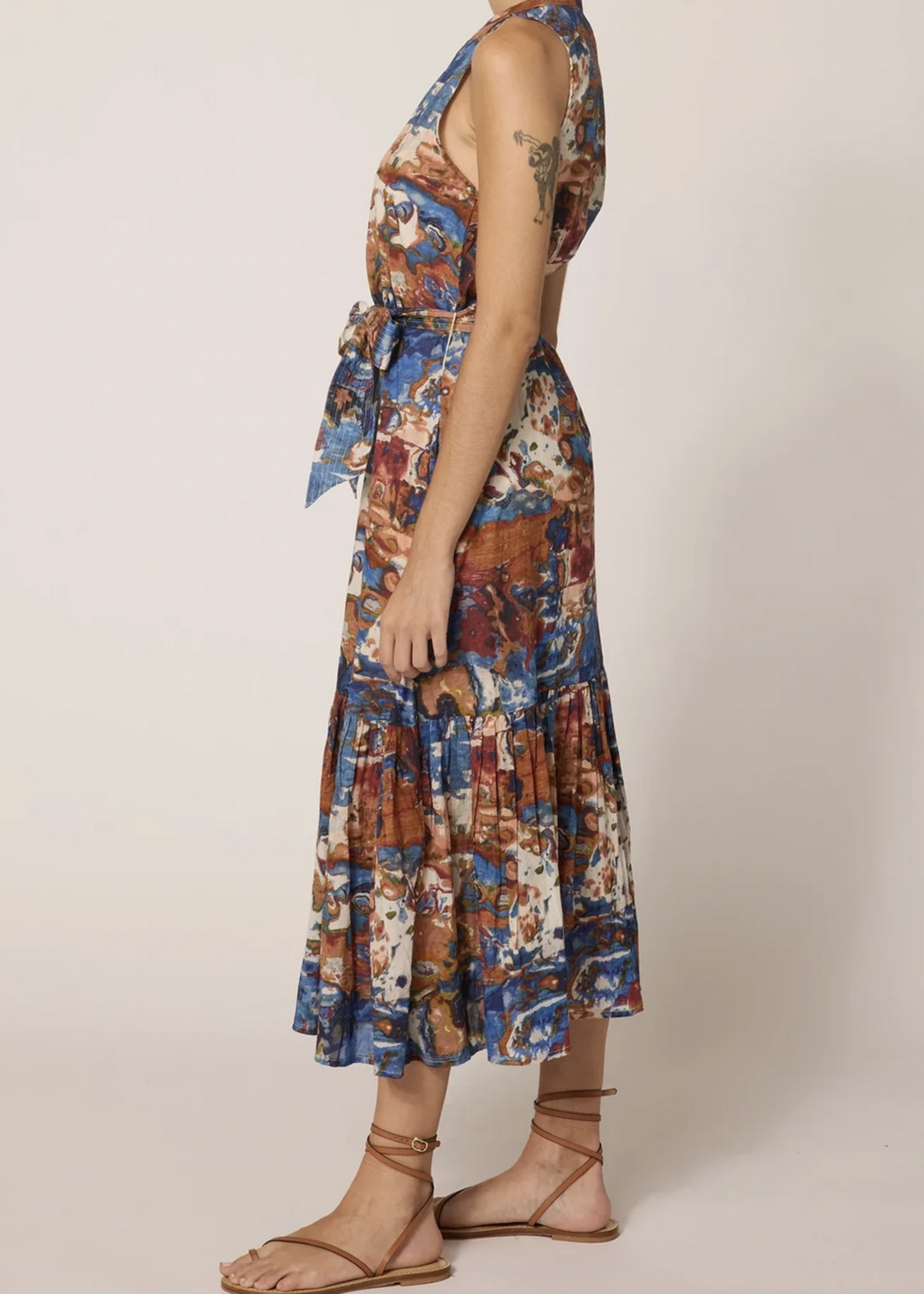 CLEOBELLA CLEOBELLA IZORA MIDI DRESS