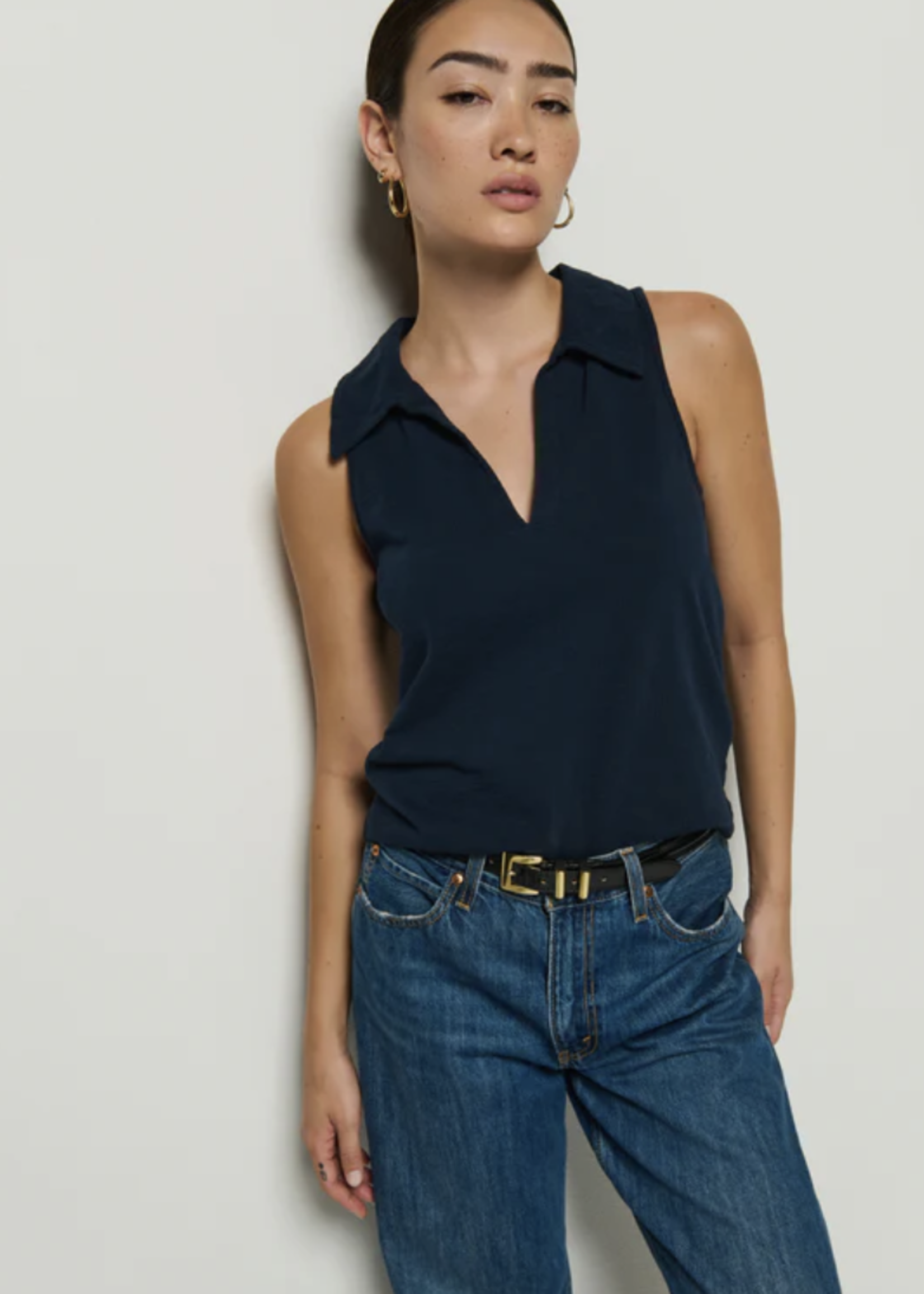 NATION LTD NATION ROBERTA COLLARED TANK