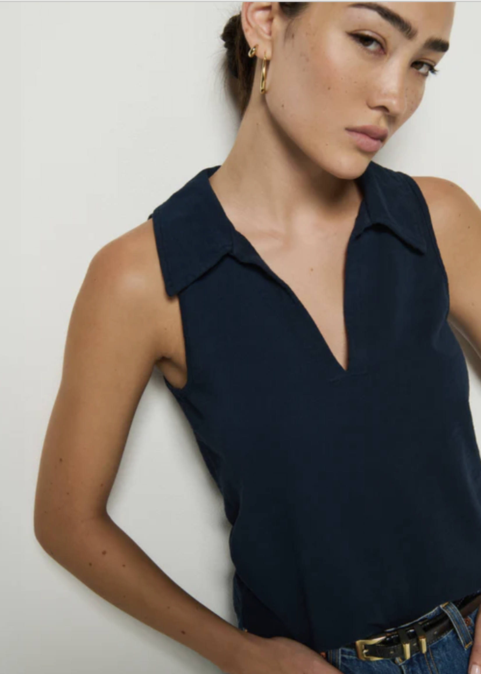 NATION LTD NATION ROBERTA COLLARED TANK