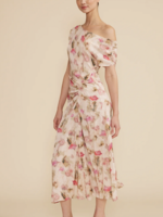 LUCY PARIS LUCY PARIS ARTA GATHERED DRESS