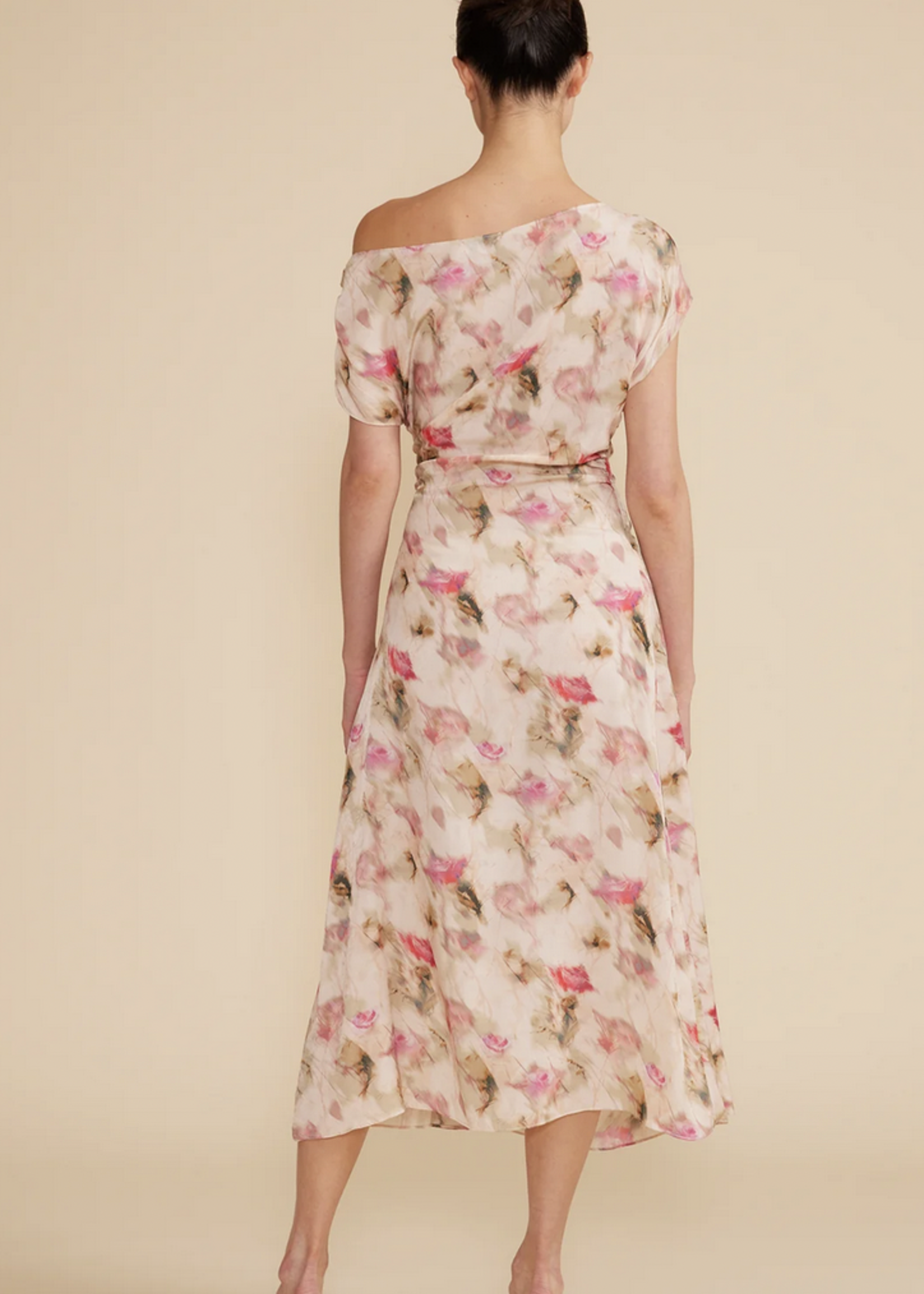 LUCY PARIS LUCY PARIS ARTA GATHERED DRESS