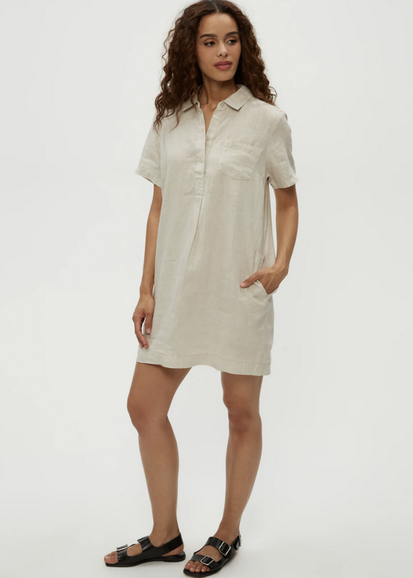 MICHAEL STARS MICHAEL STARS OLA UTILITY DRESS