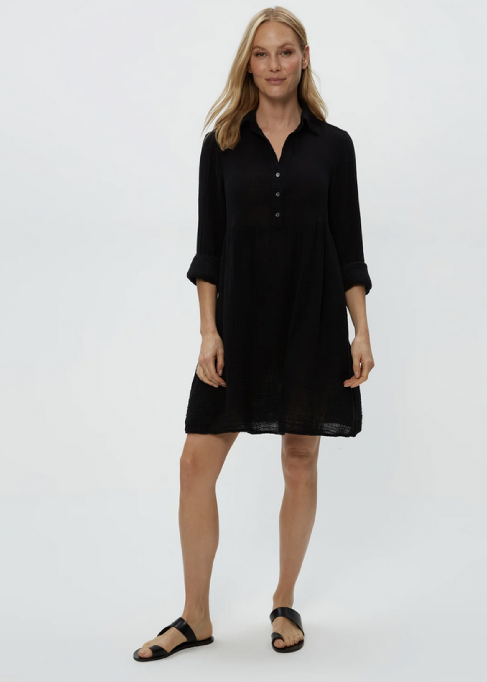 MICHAEL STARS MICHAEL STARS KIMBERLY SHIRT WAIST DRESS