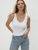MICHAEL STARS MICHAEL STARS SLOAN V-NECK TANK
