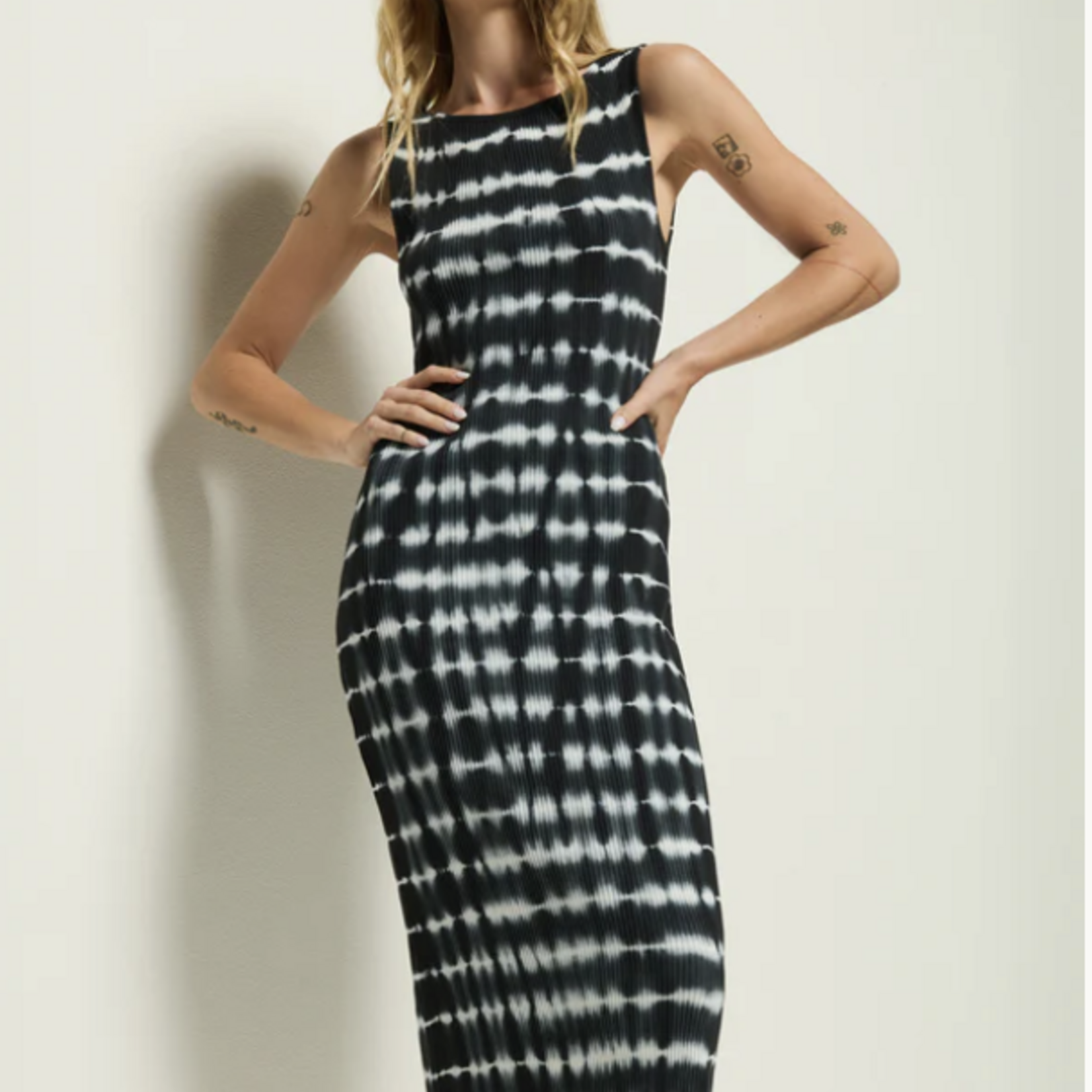 NATION LTD NATION CHRISTY TIE DYE DRESS