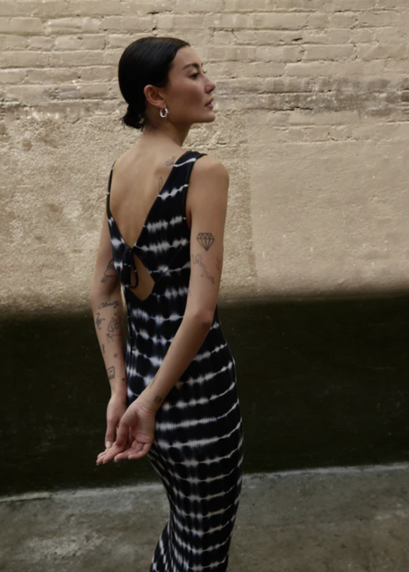 NATION LTD NATION CHRISTY TIE DYE DRESS