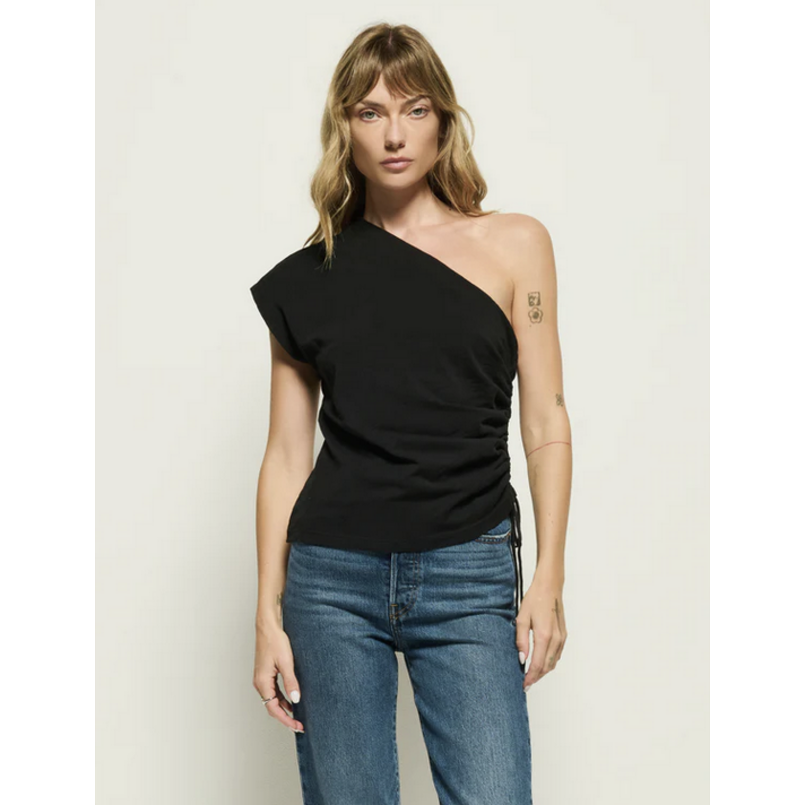 NATION LTD NATION JAYLEN ASYMMETRICAL TEE