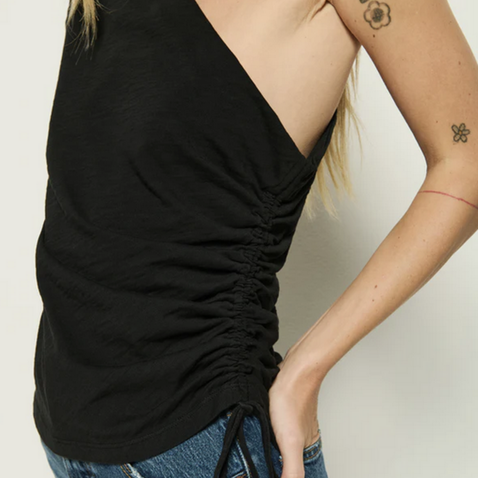 NATION LTD NATION JAYLEN ASYMMETRICAL TEE