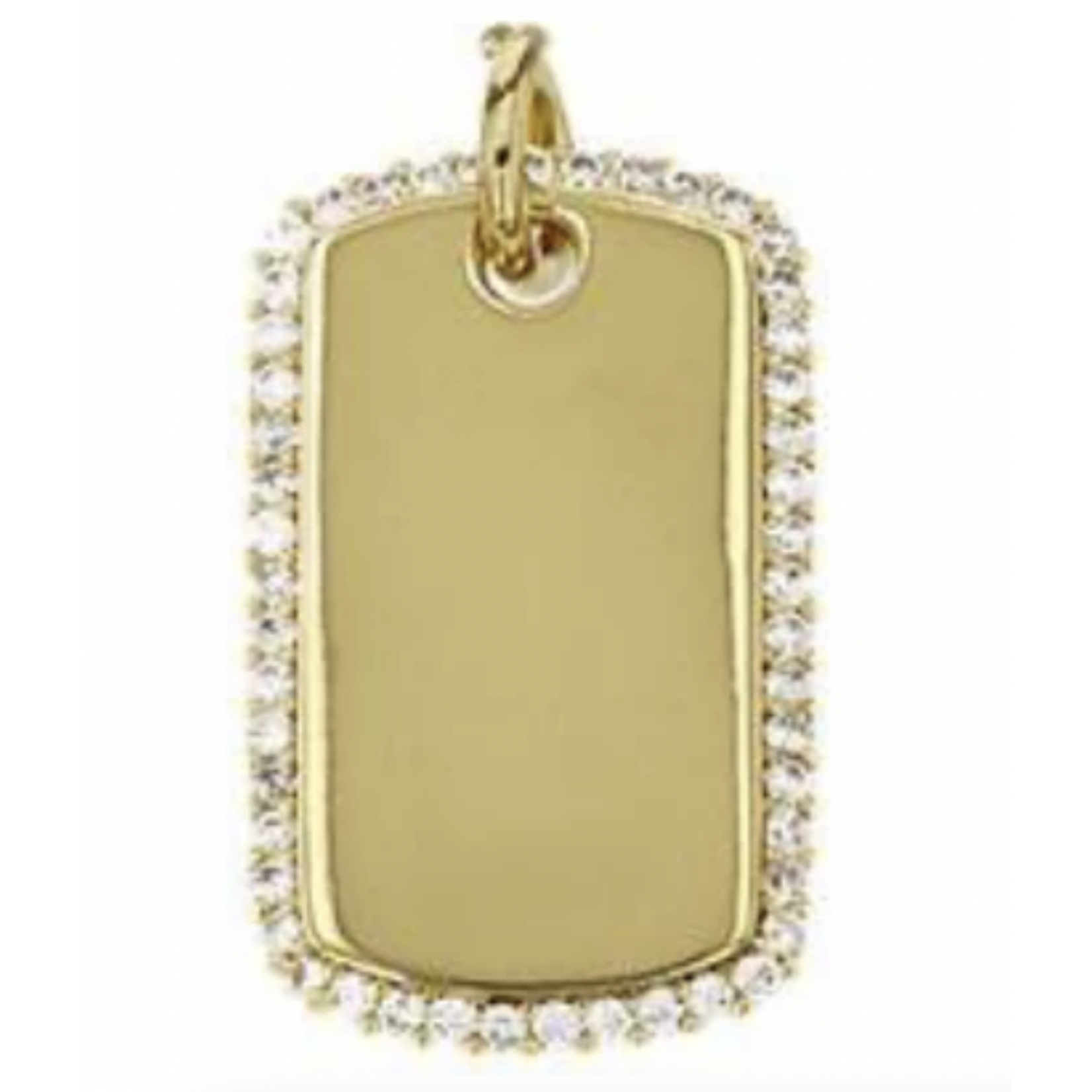 PARADIGM PARADIGM CZ DOG TAG CHARM