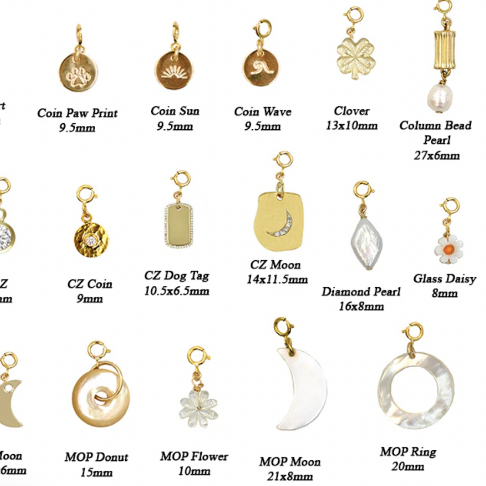 PARADIGM PARADIGM MOP RING CHARM