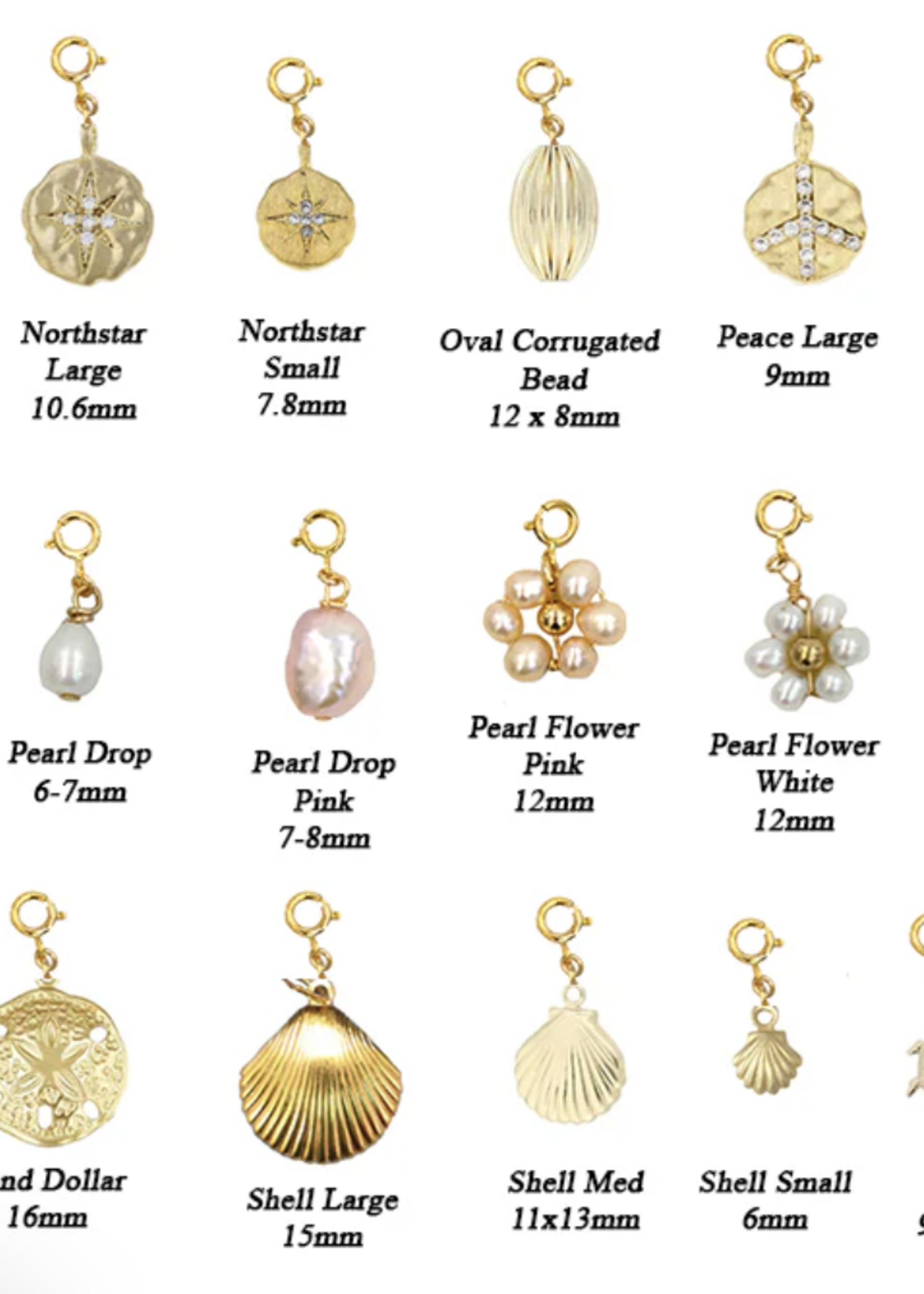 PARADIGM PARADIGM PINK PEARL DROP CHARM