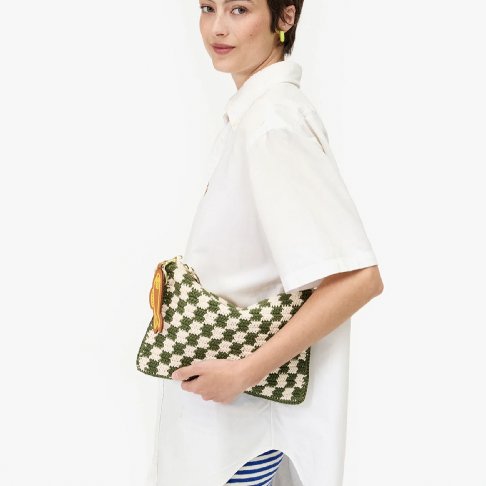 CLARE V. CLARE V. FLAT CLUTCH W/TABS
