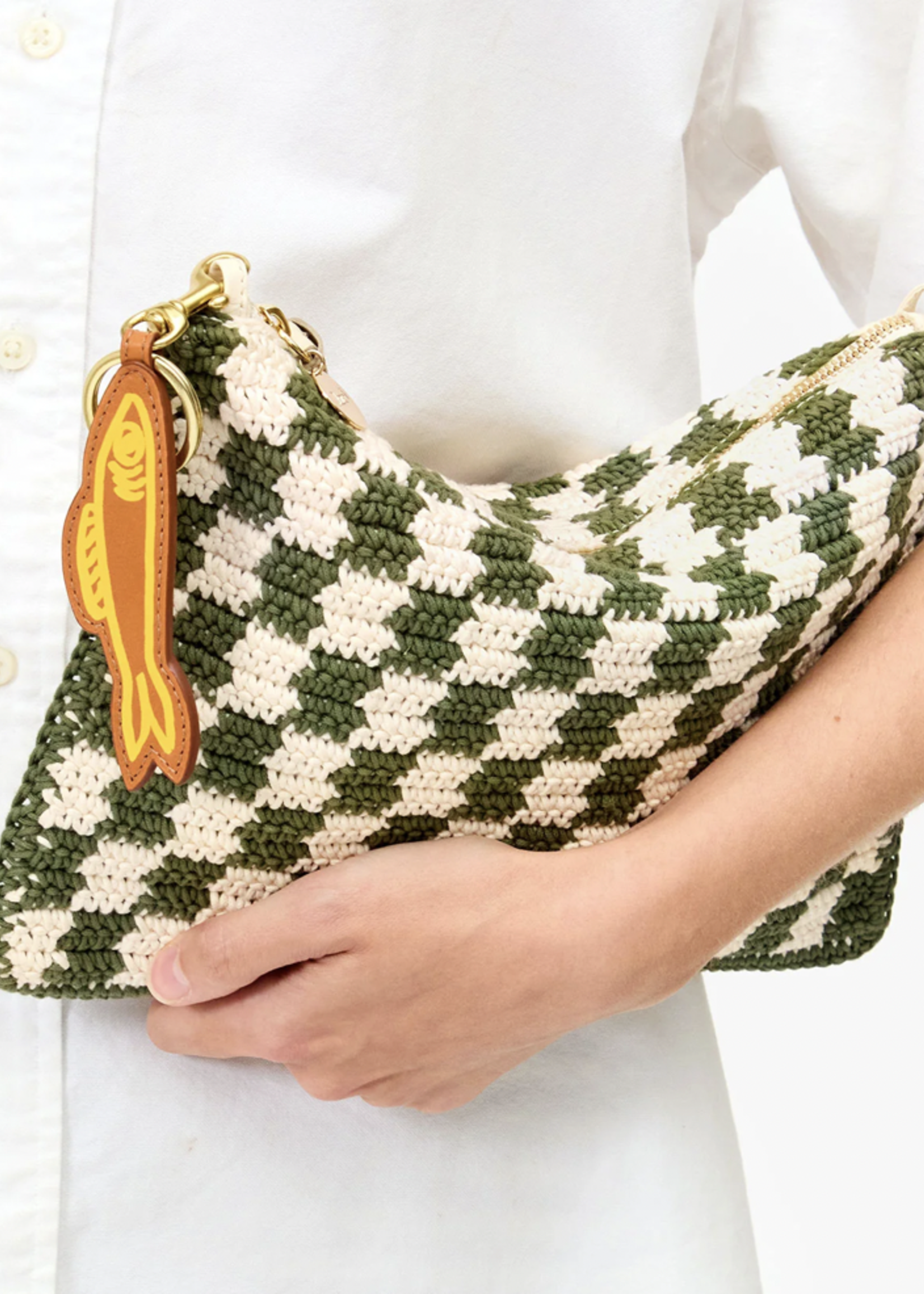 CLARE V. CLARE V. FLAT CLUTCH W/TABS