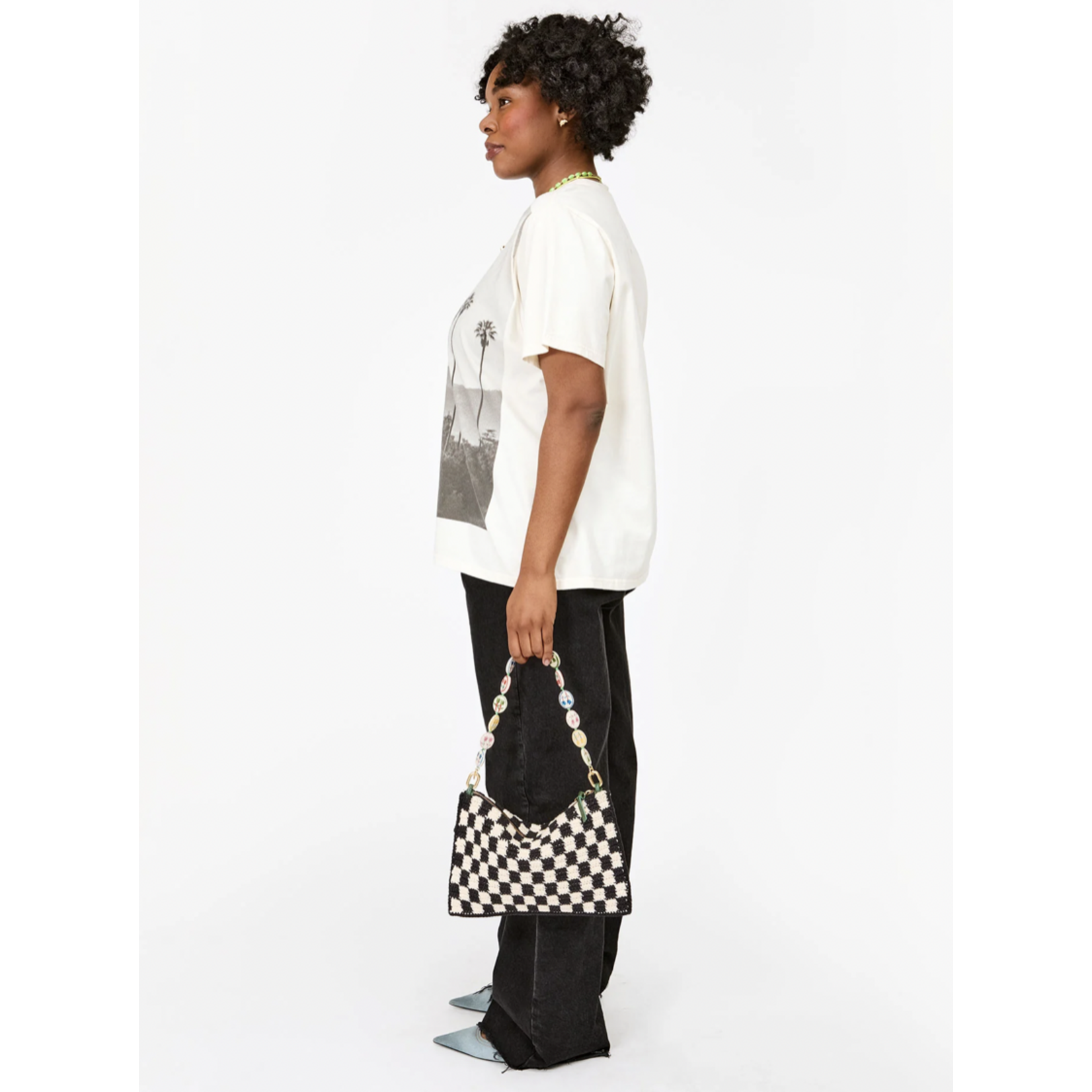 CLARE V. CLARE V. FLAT CLUTCH W/TABS
