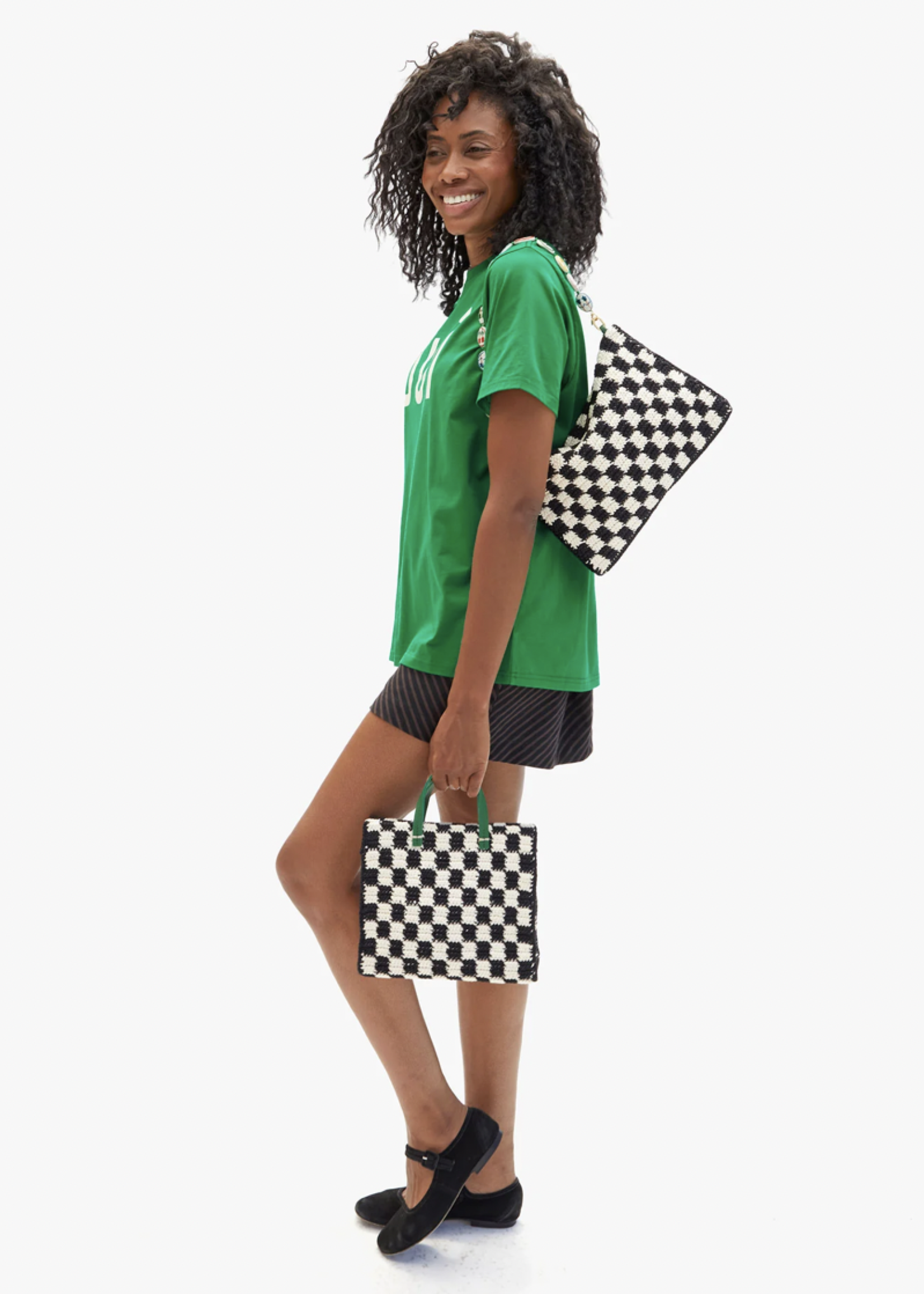 CLARE V. CLARE V. FLAT CLUTCH W/TABS