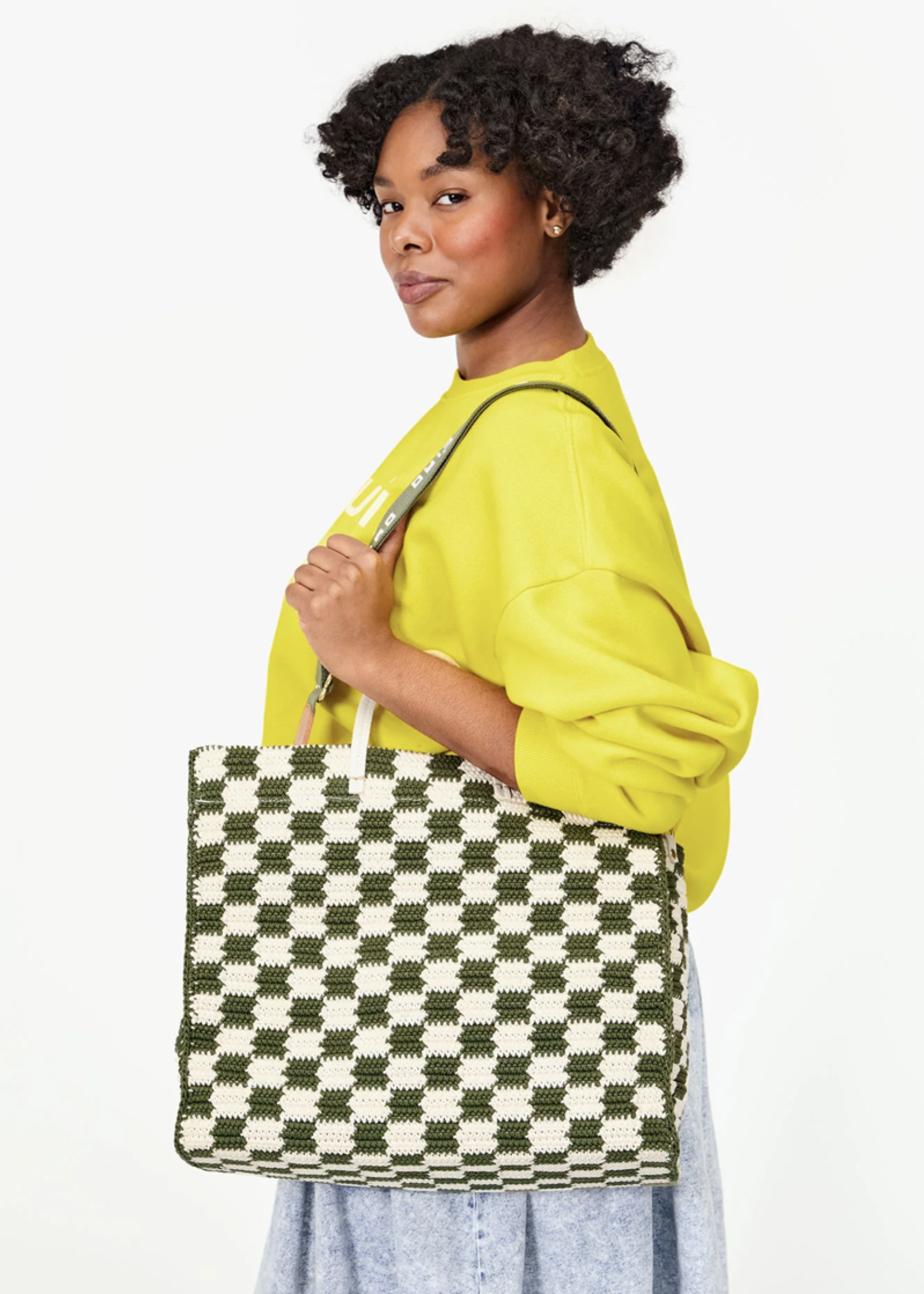 CLARE V. CLARE V. SUMMER SIMPLE TOTE