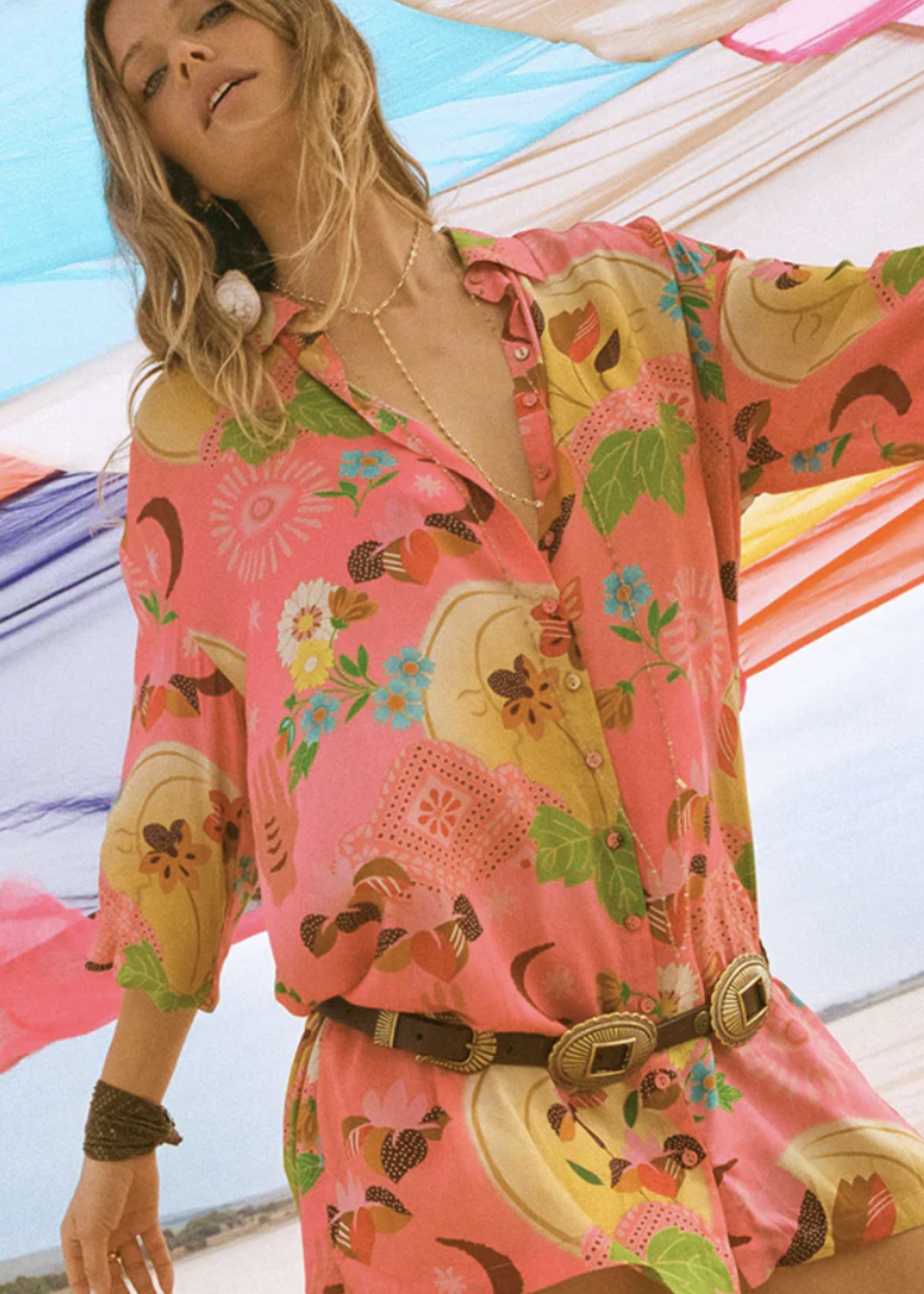 SPELL SPELL LIBERTINE SHIRT DRESS
