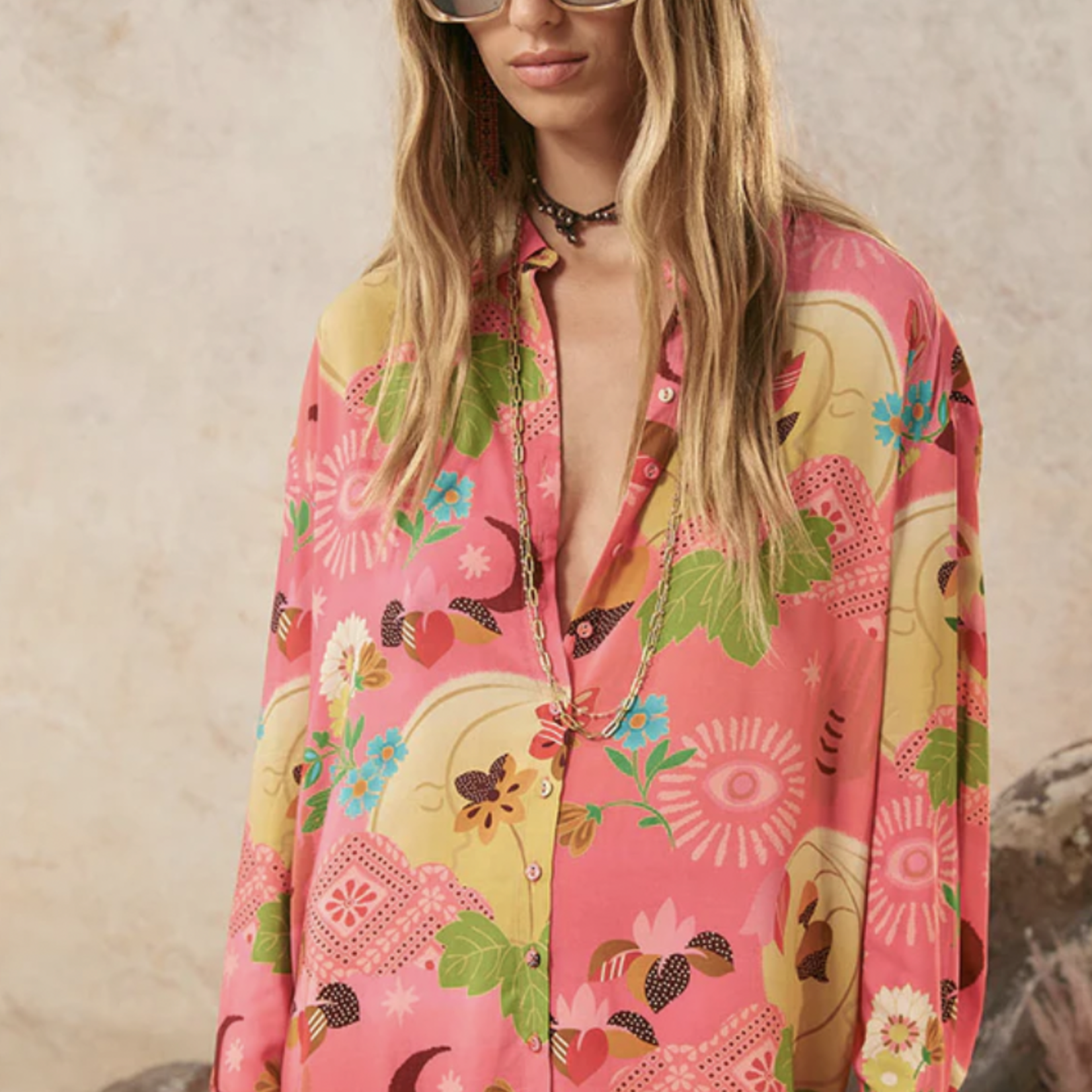 SPELL SPELL LIBERTINE SHIRT DRESS