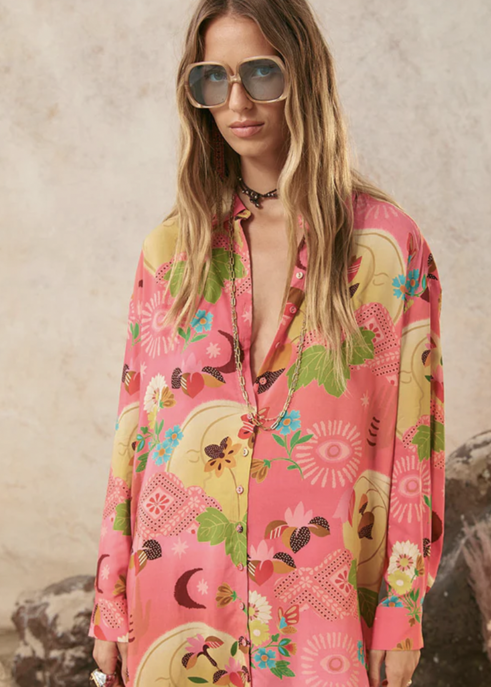 SPELL SPELL LIBERTINE SHIRT DRESS