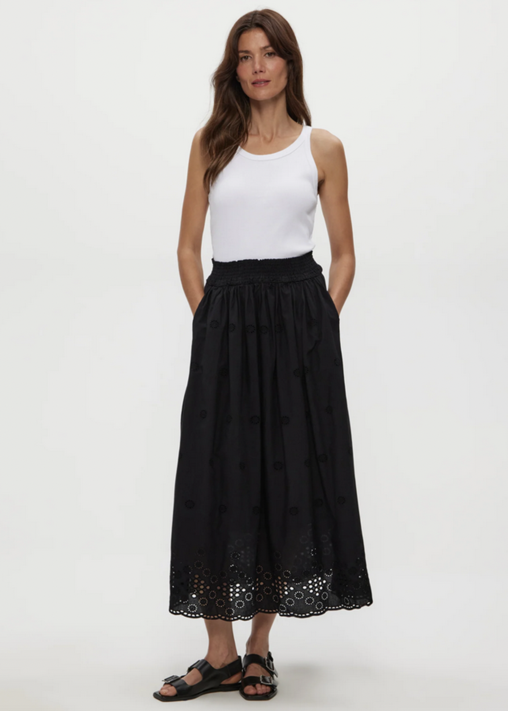 MICHAEL STARS MICHAEL STARS GRACE MIDI SKIRT