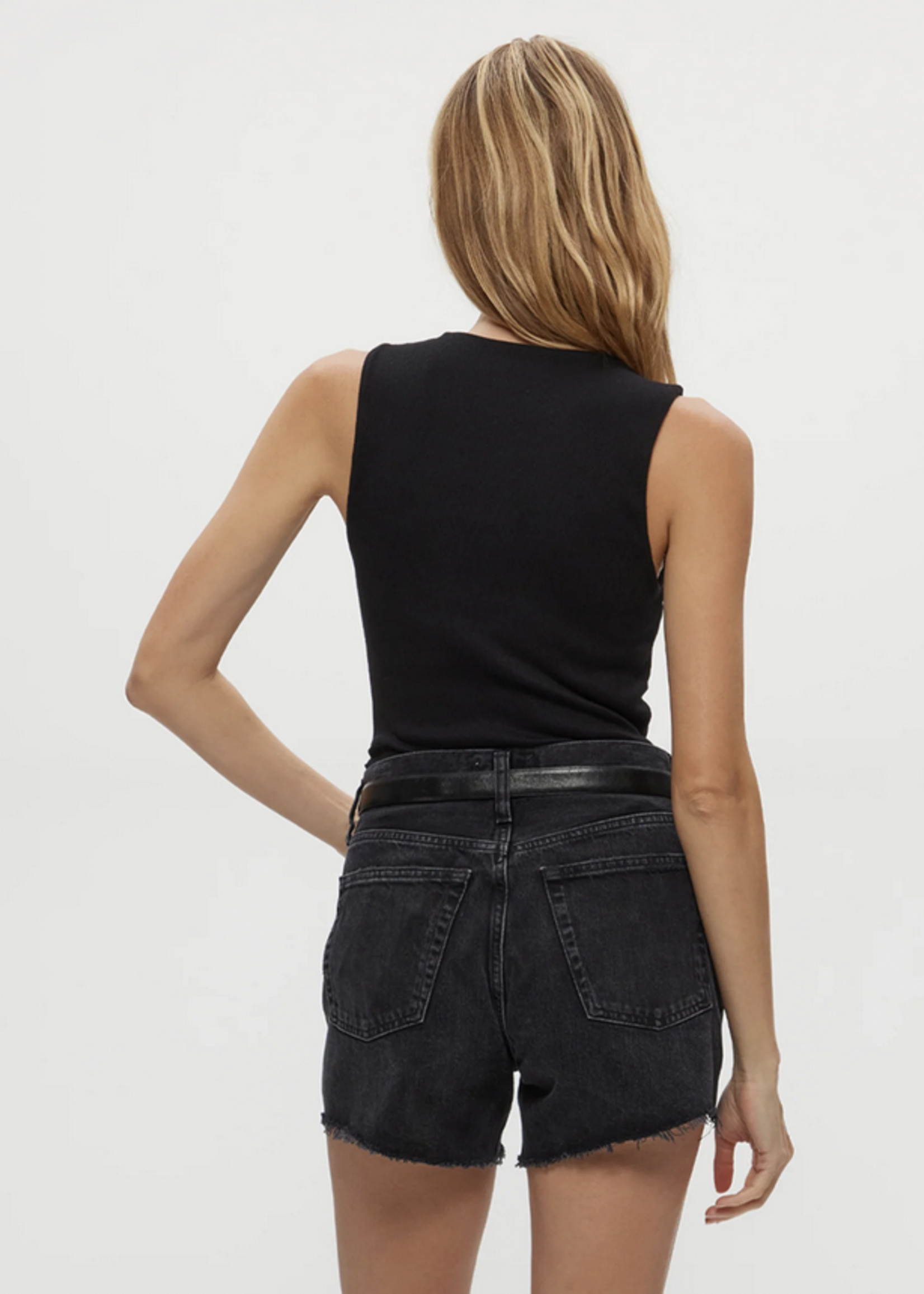 MICHAEL STARS MICHAEL STARS MARIBEL SQUARE NECK TANK