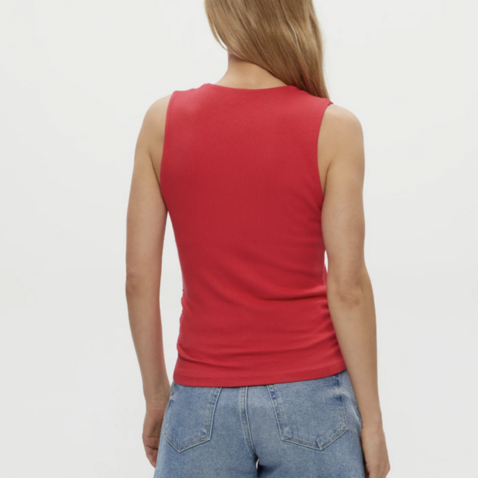 MICHAEL STARS MICHAEL STARS MARIBEL SQUARE NECK TANK