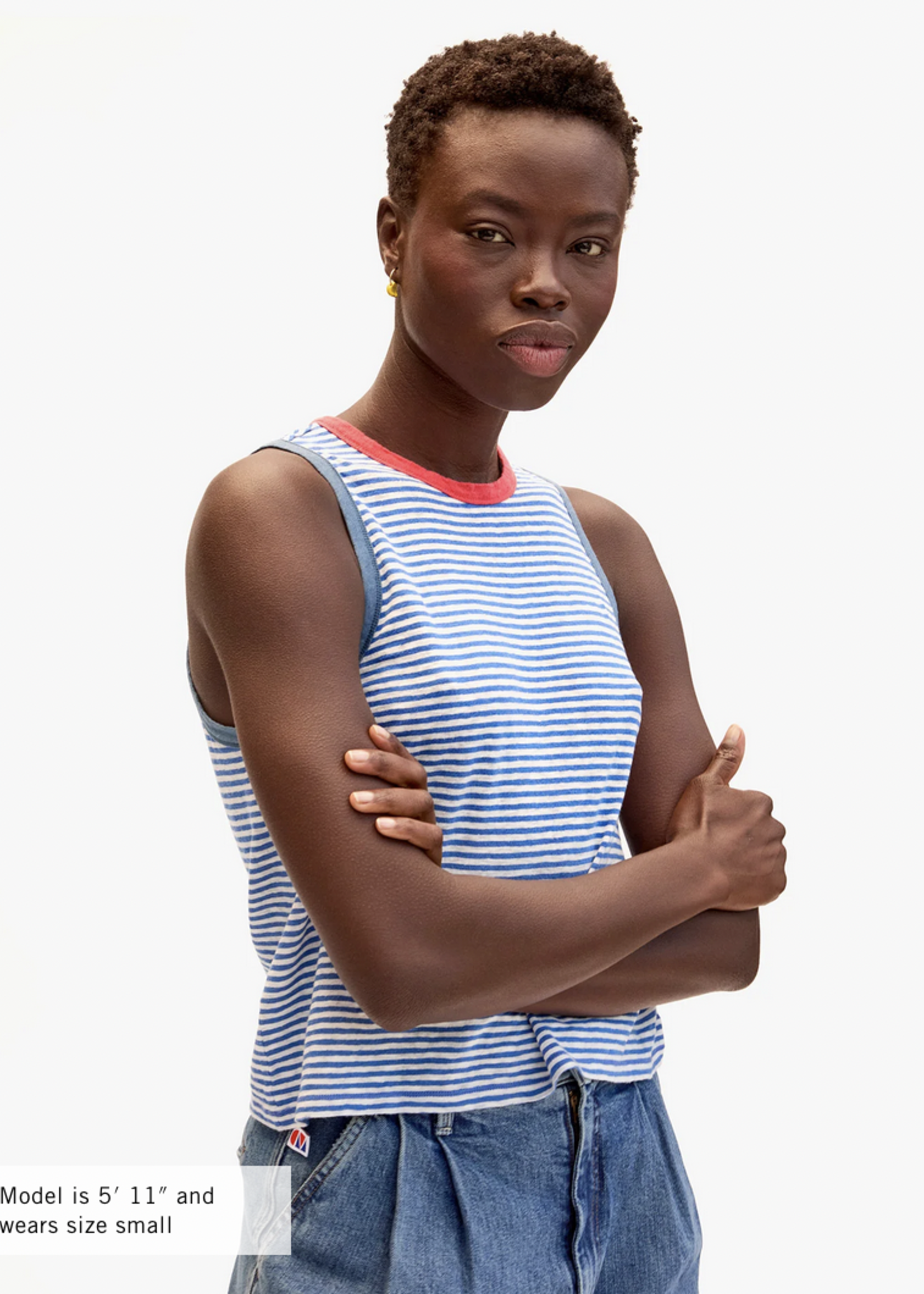 CLARE V. CLARE V. CAMP FIT TANK