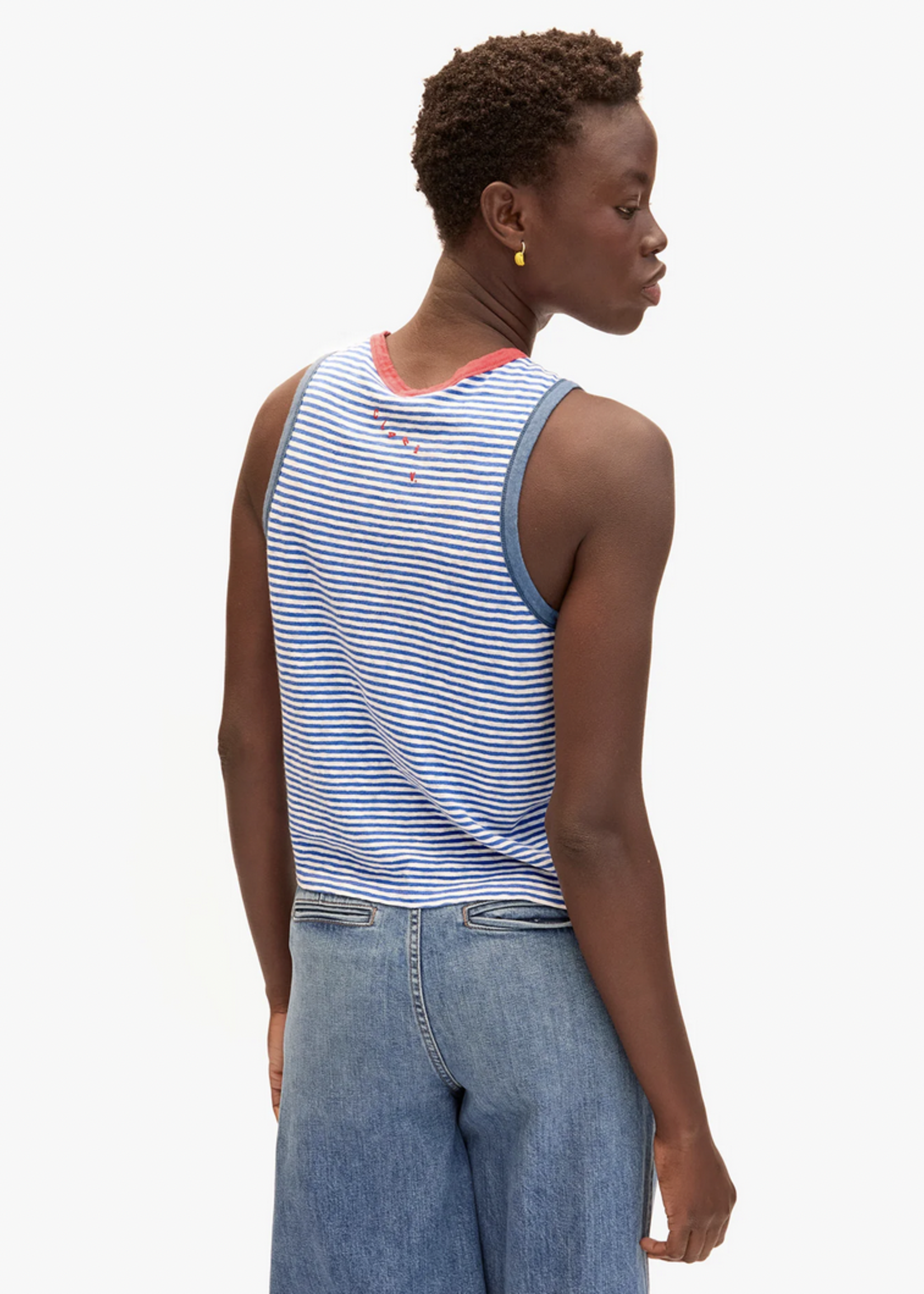CLARE V. CLARE V. CAMP FIT TANK